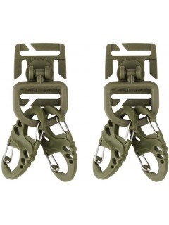 SET DE FIXATION MIL-TEC TACTICAL ULTIMATE OLIVE (lot de 2)