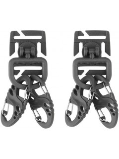 SET DE FIXATION MIL-TEC TACTICAL ULTIMATE NOIR (lot de 2)