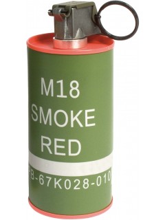 GRENADE FUMIGÈNE FACTICE M18 BB LOADER G&G ROUGE