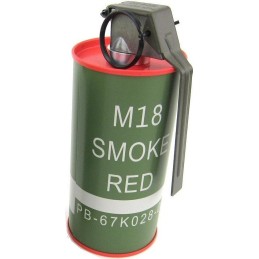 GRENADE FUMIGÈNE FACTICE M18 BB LOADER G&G ROUGE