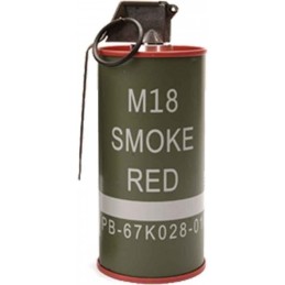 GRENADE FUMIGÈNE FACTICE M18 BB LOADER G&G ROUGE