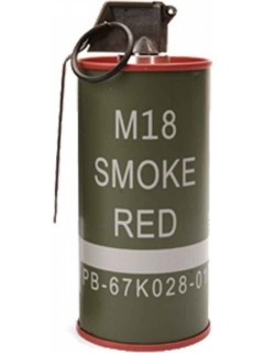 GRENADE FUMIGÈNE FACTICE M18 BB LOADER G&G ROUGE