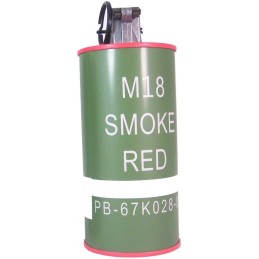 GRENADE FUMIGÈNE FACTICE M18 BB LOADER G&G ROUGE