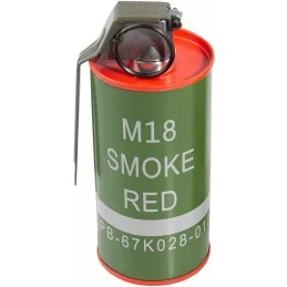 GRENADE FUMIGÈNE FACTICE M18 BB LOADER G&G ROUGE