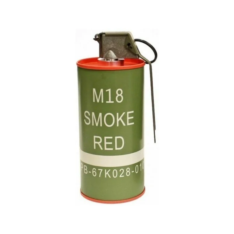 GRENADE FUMIGÈNE FACTICE M18 BB LOADER G&G ROUGE