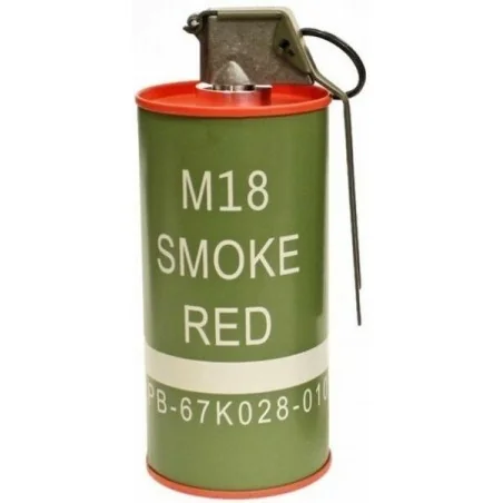 GRENADE FUMIGÈNE FACTICE M18 BB LOADER G&G ROUGE