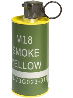 GRENADE FUMIGÈNE FACTICE M18 BB LOADER G&G JAUNE