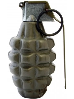 GRENADE QUADRILLÉE FACTICE MK2 BB LOADER G&G VERT