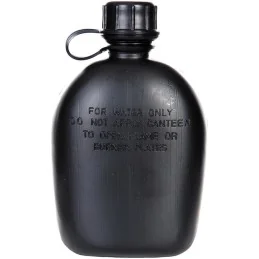 GOURDE EN PLASTIQUE FOSCO NOIR (1L)