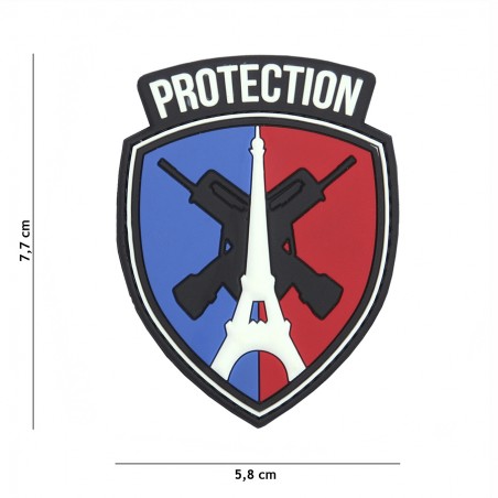 PATCH PVC 3D VELCRO 101 INC PROTECTION (Haute Visibilité)