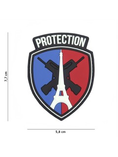 PATCH PVC 3D VELCRO 101 INC PROTECTION (Haute Visibilité)