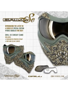 MASQUE VFORCE GRILL THERMAL SE CIRCUIT CAMO (pack 2 écrans)