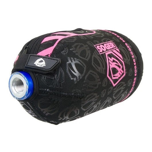 HOUSSE DE BOUTEILLE SOGER PROTEK 1.1L BLACK/PINK