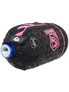 HOUSSE DE BOUTEILLE SOGER PROTEK 1.1L BLACK/PINK