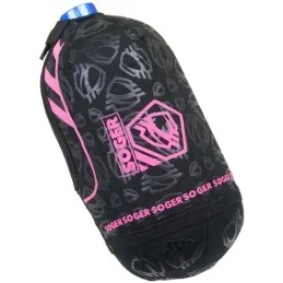 HOUSSE DE BOUTEILLE SOGER PROTEK 1.1L BLACK/PINK