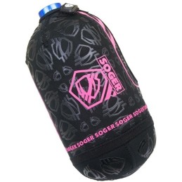 HOUSSE DE BOUTEILLE SOGER PROTEK 1.1L BLACK/PINK