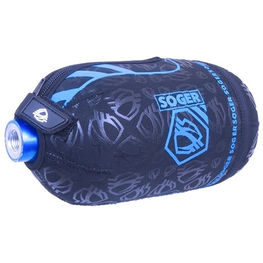 HOUSSE DE BOUTEILLE SOGER PROTEK 1.1L BLACK/BLUE