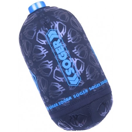 HOUSSE DE BOUTEILLE SOGER PROTEK 1.1L BLACK/BLUE