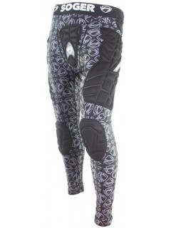 PANTALON DE COMPRESSION REMBOURRÉ SOGER PROTEK NOIR