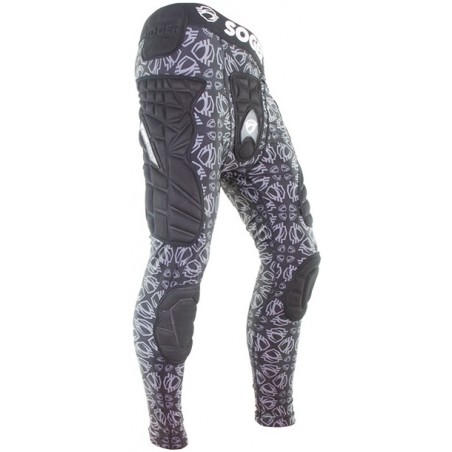 PANTALON DE COMPRESSION REMBOURRÉ SOGER PROTEK NOIR