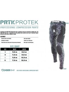 PANTALON DE COMPRESSION REMBOURRÉ SOGER PROTEK NOIR