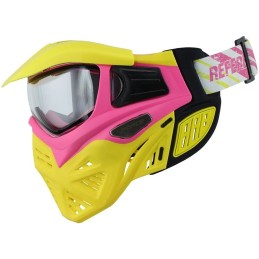 MASQUE VFORCE GRILL 2.0 THERMAL REFEREE (Pink/Yellow)