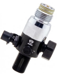 RÉGULATEUR AIR SOGER GC 4500 PSI HP 850 PSI (Tête Acier Argent/Double-Joint)