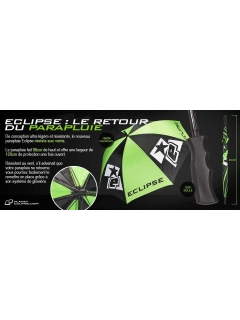 PARAPLUIE ECLIPSE GOLF NOIR/VERT