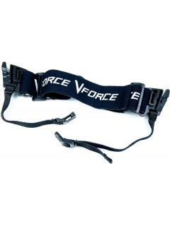 STRAP VFORCE SENTRY NOIR COMPLET (Strap+Clips+Jugulaire)