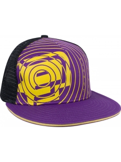 CASQUETTE ECLIPSE SPIRO PURPLE/YELLOW