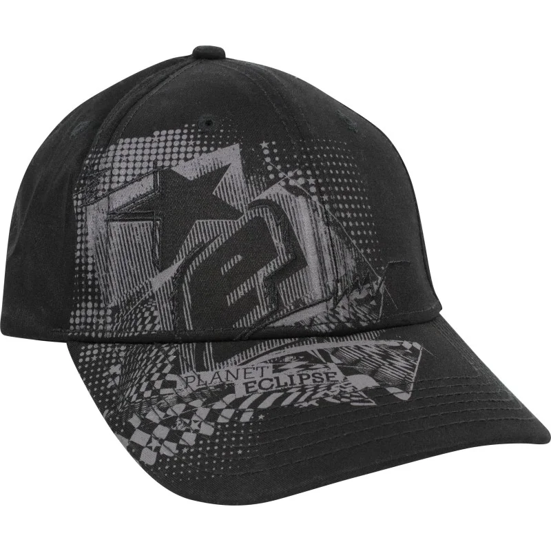 CASQUETTE ECLIPSE CRAZED BLACK