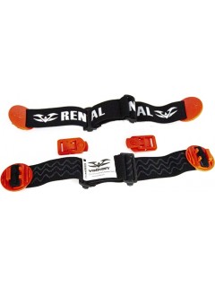 STRAP COMPLET POUR MASQUE VALKEN MI ROUGE