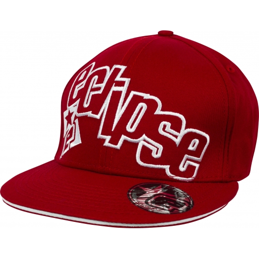 CASQUETTE ECLIPSE BRAZEN RED/WHITE