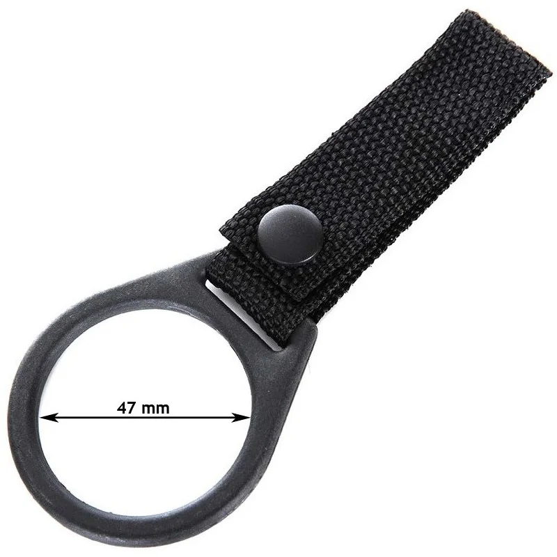 PORTE LAMPE DE SÉCURITÉ STEALTH POUR CEINTURE NOIR (47mm)