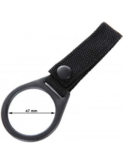 PORTE LAMPE DE SÉCURITÉ STEALTH POUR CEINTURE NOIR (47mm)