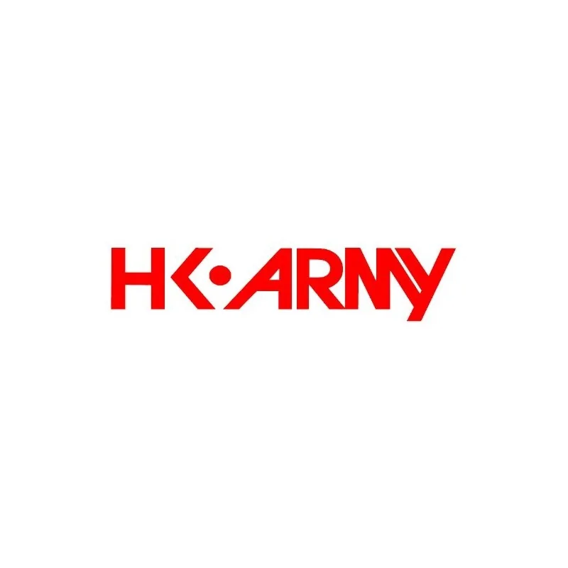 STICKER HK ARMY TYPEFACE CAR ROUGE