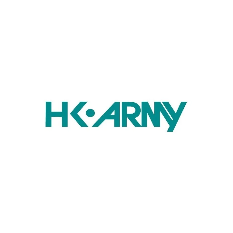 STICKER HK ARMY TYPEFACE CAR BLEU TURQUOISE