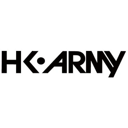 STICKER HK ARMY TYPEFACE CAR NOIR