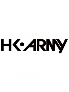 STICKER HK ARMY TYPEFACE CAR NOIR