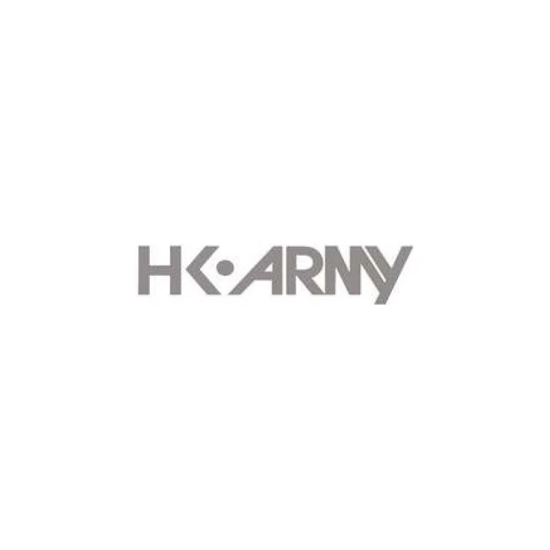 STICKER HK ARMY TYPEFACE CAR SILVER