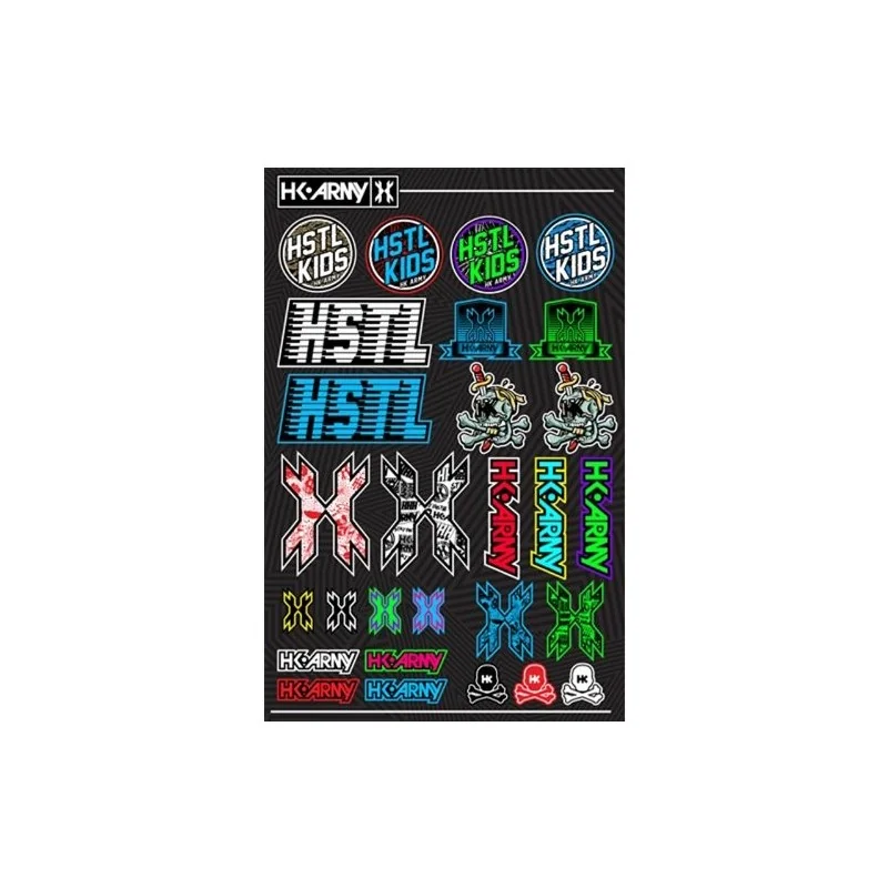 STICKERS HK ARMY HSTL SHEET