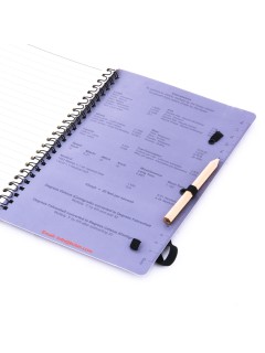 CARNET DE NOTE WATERPROOF BCB A5 GRIS (21x14,8cm)