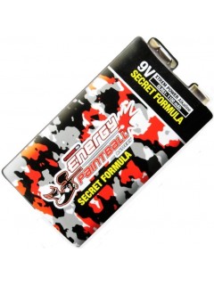 PILE ENERGY PAINTBALL ALCALINE 9V 6LR61 1100 mAh