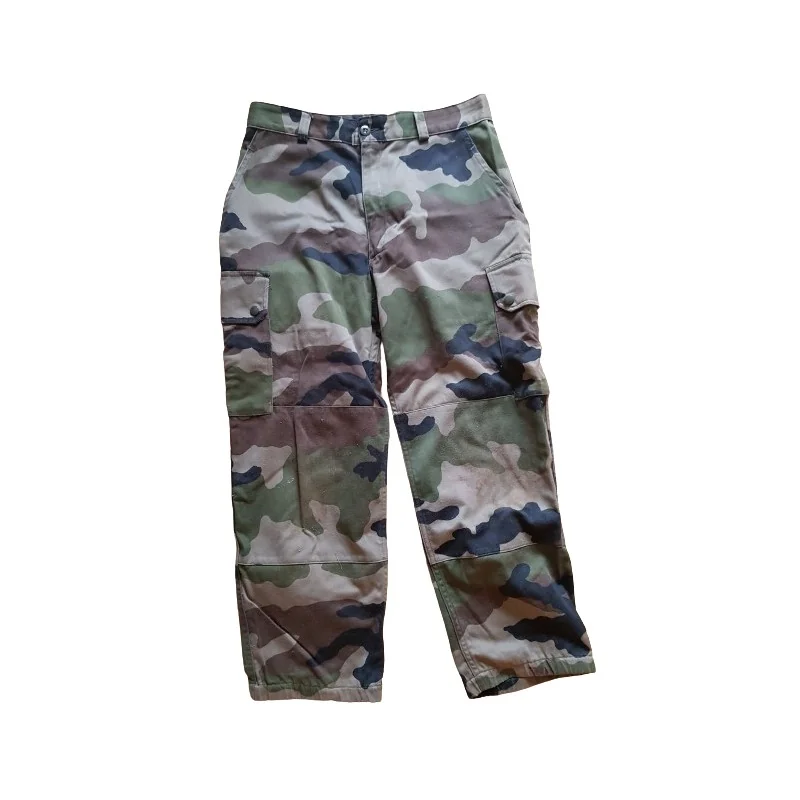 PANTALON TREILLIS PAUL BOYE BAS DROIT CAMO OCCASION