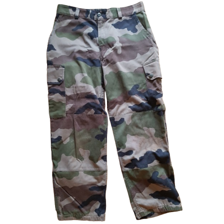 PANTALON TREILLIS PAUL BOYE BAS DROIT CAMO OCCASION