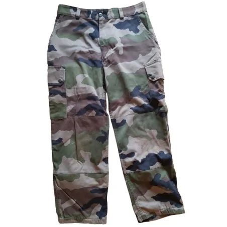 PANTALON TREILLIS PAUL BOYE BAS DROIT CAMO OCCASION