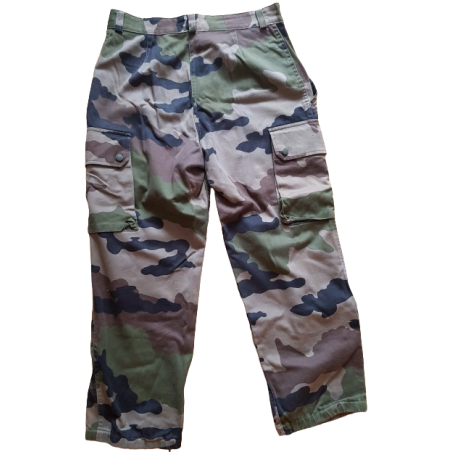 PANTALON TREILLIS PAUL BOYE BAS DROIT CAMO OCCASION