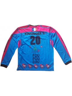 JERSEY TEAM BOUFFON BLEU/ROSE L OCCASION