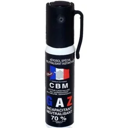 AÉROSOL DE DÉFENSE CBM GAZ CS (25ml)