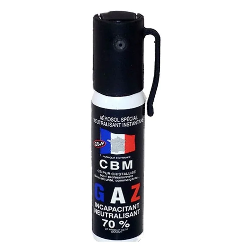 AÉROSOL DE DÉFENSE CBM GAZ CS (25ml)